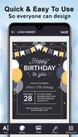 برنامه‌نما Invitation Card Maker Greeting عکس از صفحه