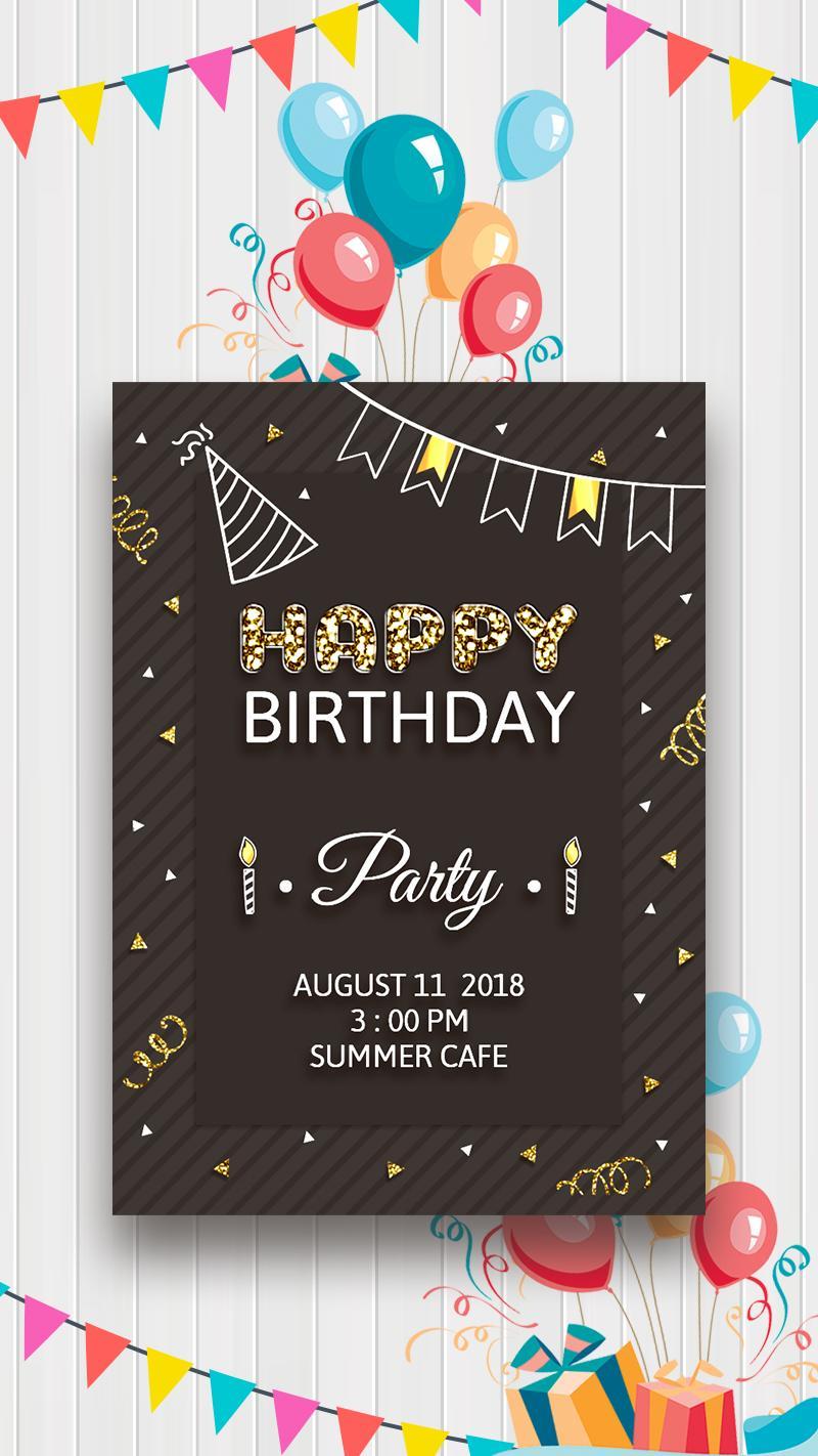 Android i in invitation card maker invite maker rsvp apk y ndir