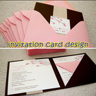 invitation card design icon