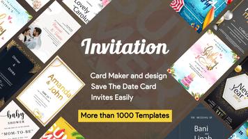 Invitation Card Maker: Design plakat