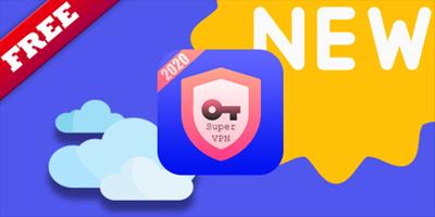 Super VPN الملصق