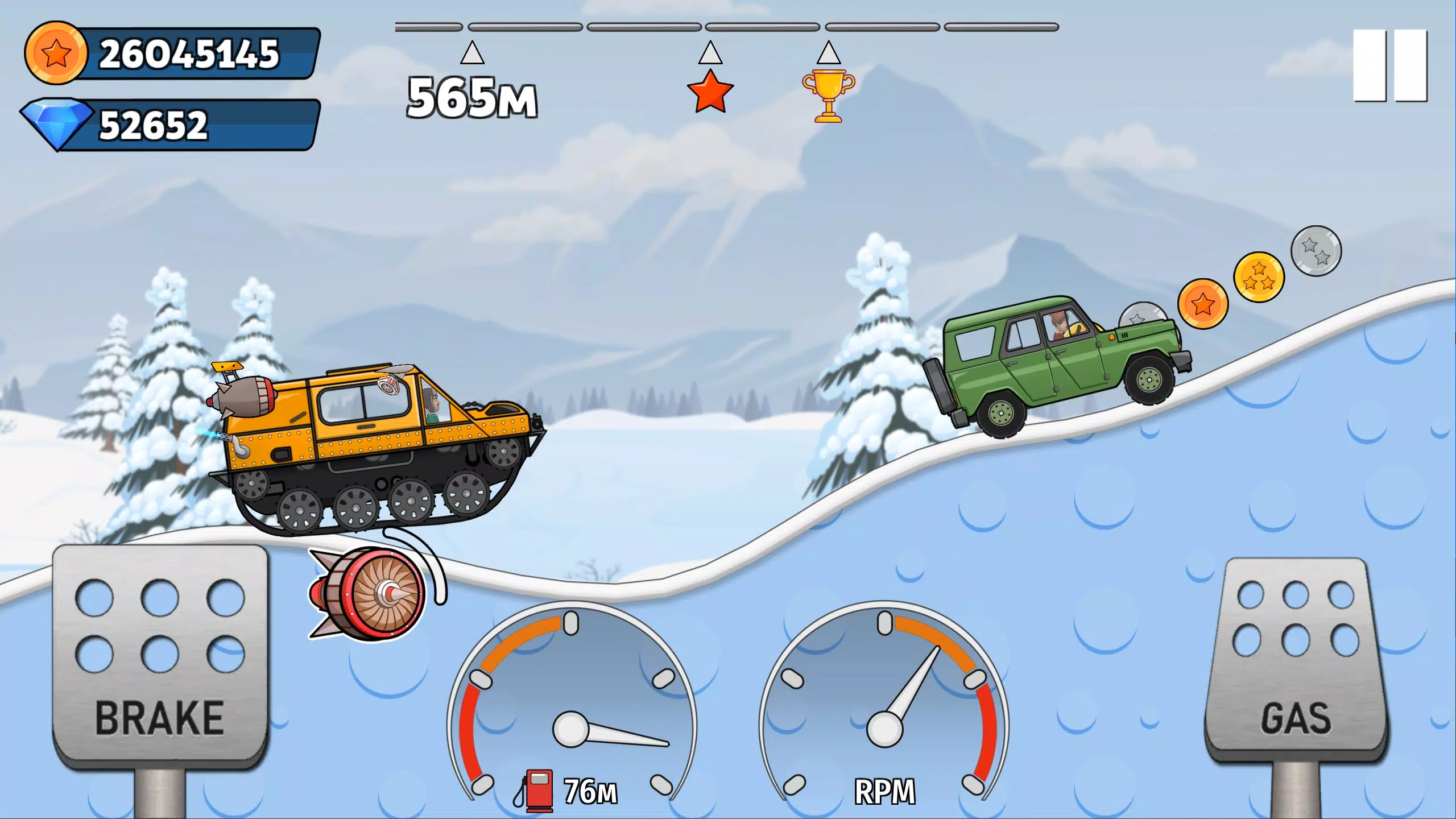 Hill Dash Racing: Russian Cars