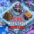 آیکون‌ COC Base Layout 2024 - COC MAP