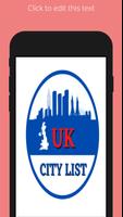 UK City List Cartaz