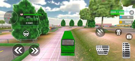 Army Bus Robot Car Game capture d'écran 2