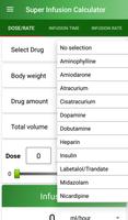 Super Infusion Calculator screenshot 1