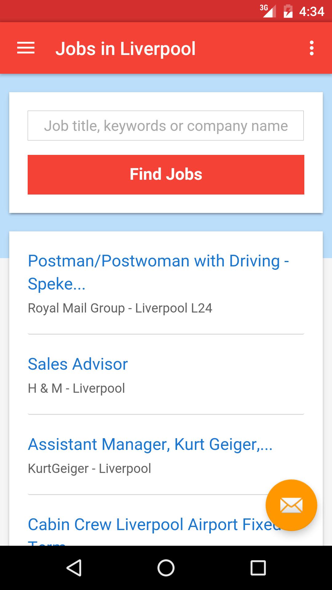 Jobs in Liverpool, UK for Android - APK Download