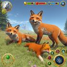 Virtual Arctic Fox Family Sim icône