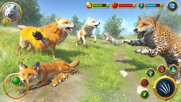 Virtual Arctic Fox Family Sim capture d'écran 3