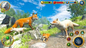 Virtual Arctic Fox Family Sim capture d'écran 1