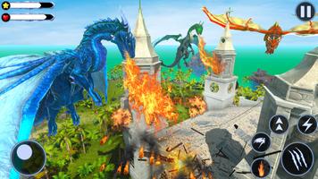 Wild Dragon Craft Family Sim captura de pantalla 1