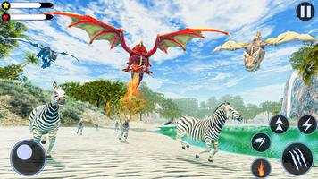 Wild Dragon Craft Family Sim captura de pantalla 3