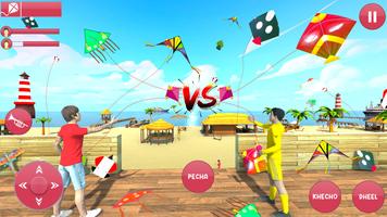 Pipa Kite Flying Festival Game Affiche