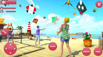 Pipa Kite Flying Festival Game скриншот 1