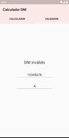 Calculador Letra del DNI اسکرین شاٹ 3