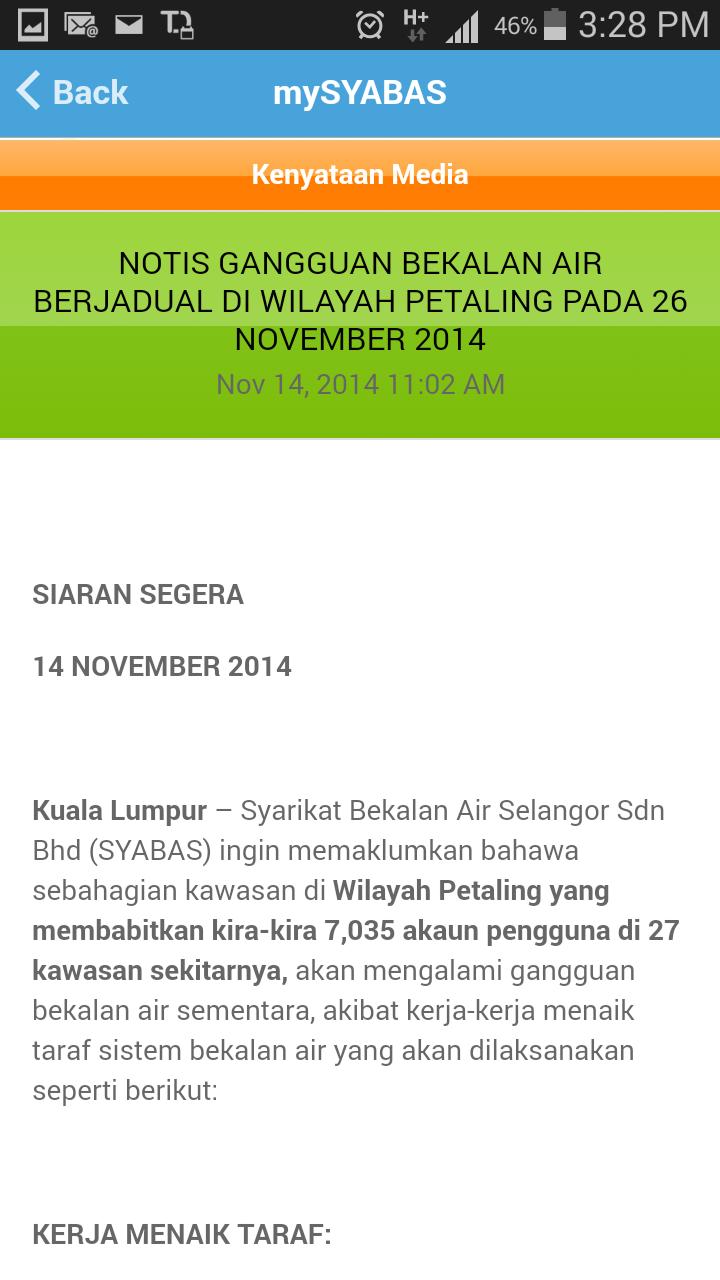 Air Selangor On Twitter You Can Refer To The Estimated Recovery Time As Below Https T Co Uxbznmveaz Kindly Provide Your Name Full Location Address And Contact Number For Relief Supply Request Thank You Https T Co Bpskuprvob