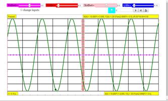 Oscilloscope Simulator Affiche