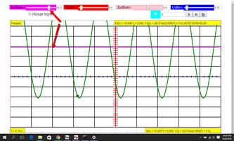 Oscilloscope Simulator capture d'écran 1