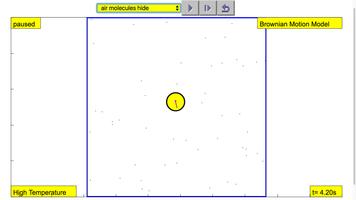 Brownian Motion Simulator screenshot 2