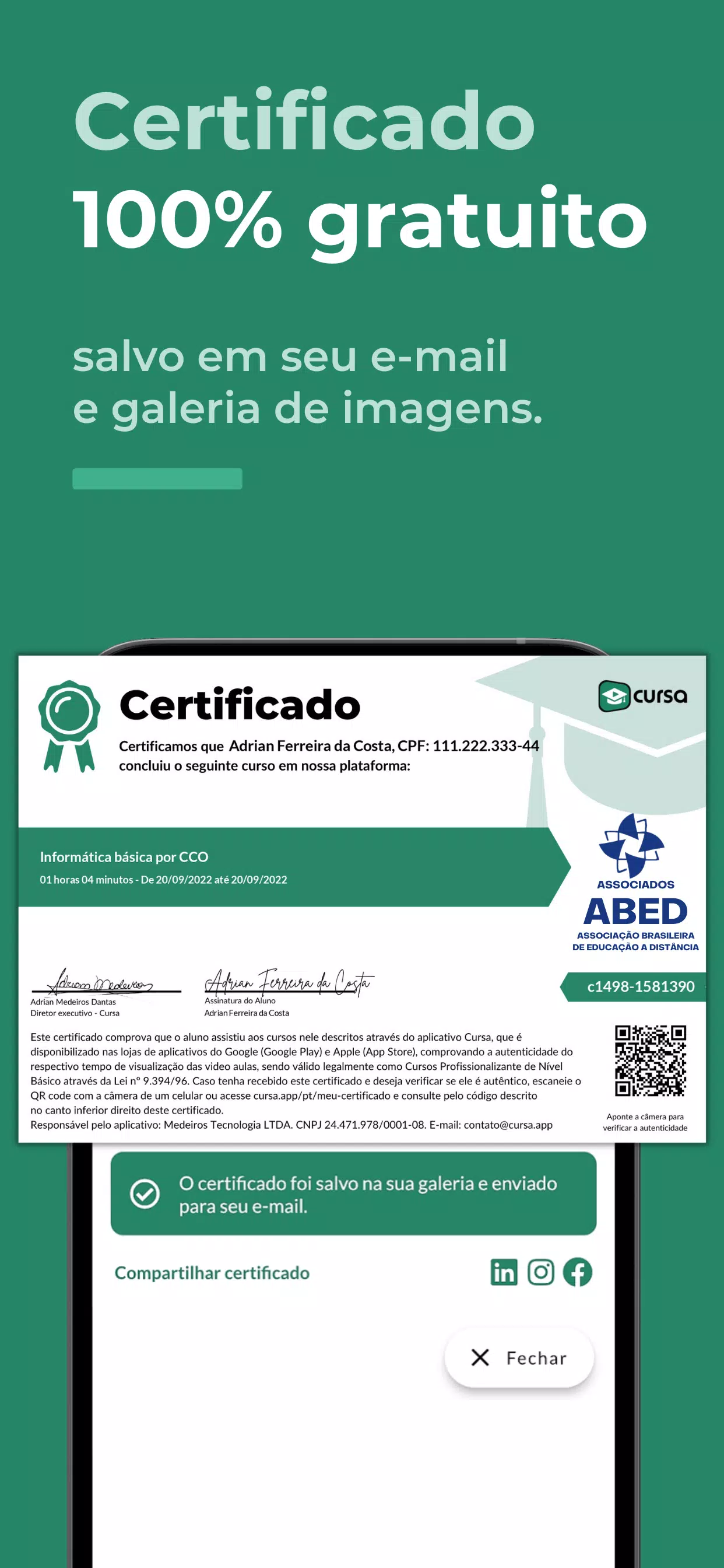 Curso Inglês do Zero Online  Cursa Cursos Online Gratuitos Com Certificado  Grátis