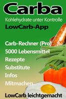 Carba LowCarb Hilfe im Alltag โปสเตอร์