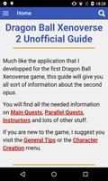 Guide for DB Xenoverse 2 โปสเตอร์