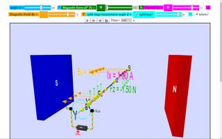 DC Motor 3D Simulator Lab screenshot 2