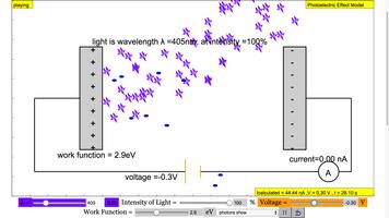 PhotoElectric Effect Simulator capture d'écran 3