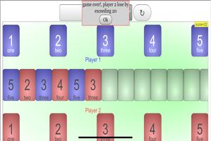 Race to Twenty Card Game for F screenshot 1