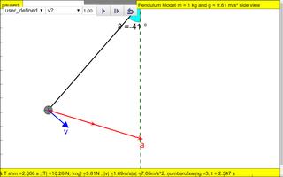 Pendulum Simulator Virtual Lab capture d'écran 3