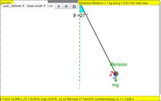 Pendulum Simulator Virtual Lab screenshot 1