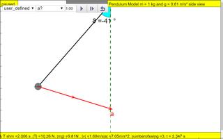 Pendulum Simulator Virtual Lab capture d'écran 2