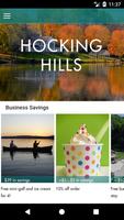 The Official Hocking Hills App Affiche