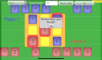 TicTacToe Math Addition Game screenshot 1