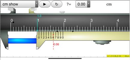 Vernier Calipers capture d'écran 1