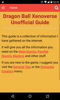Guide for DB Xenoverse 海報