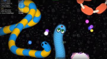 Worm Snake Zone : Cacing Game.io capture d'écran 1