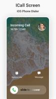 iPhone Call Screen iOS Dialer Affiche