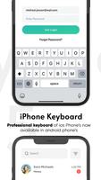 iPhone Keyboard capture d'écran 3