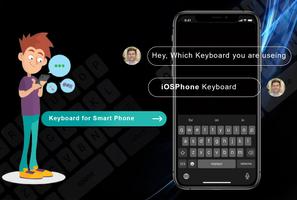 برنامه‌نما Ios Keyboard For Android عکس از صفحه