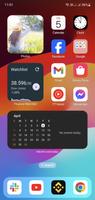 Launcher iOS 18 syot layar 1