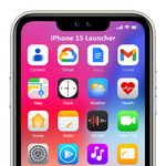 Launcher iPhone 15 , iOS 17 icon