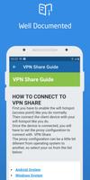 VPN Share تصوير الشاشة 3