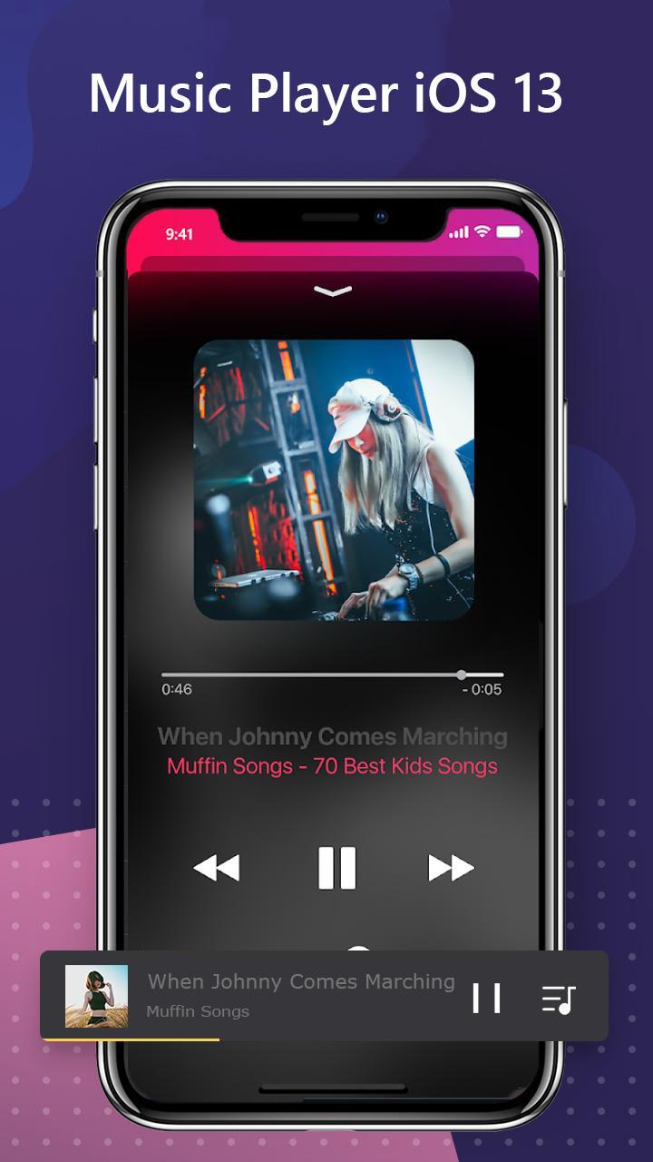 Ios 14 Music Music Player For Phone 12 For Android Apk Download - when johnny comes marching home roblox music video