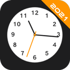 Clock iOS 15 Pro - Clock Style iPhone 12 icône