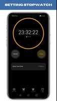 Clock iOS 15 Pro - Clock Style iPhone 12 الملصق