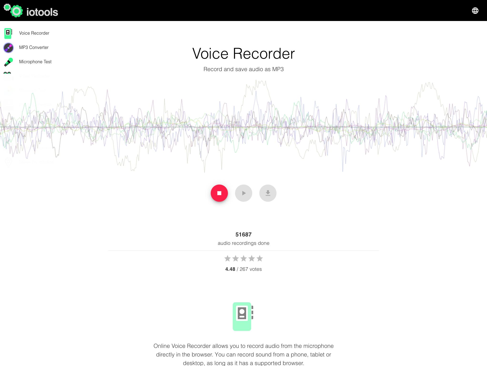 Android向けのVoice Recorder APKをダウンロードしましょう