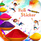 Holi Sticker For WP icône