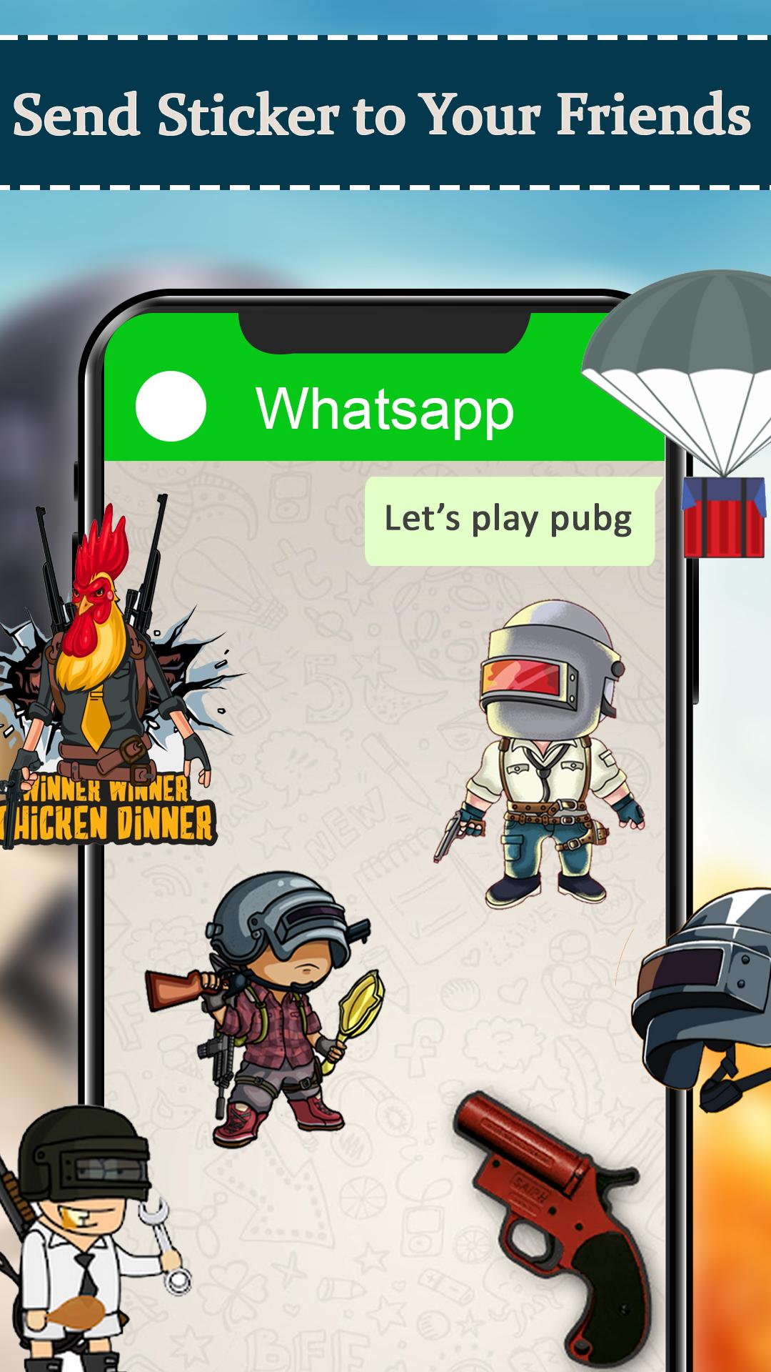  Pubg  Whatsapp Sticker  for Android APK Download