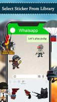 Pubg Whatsapp Sticker capture d'écran 1